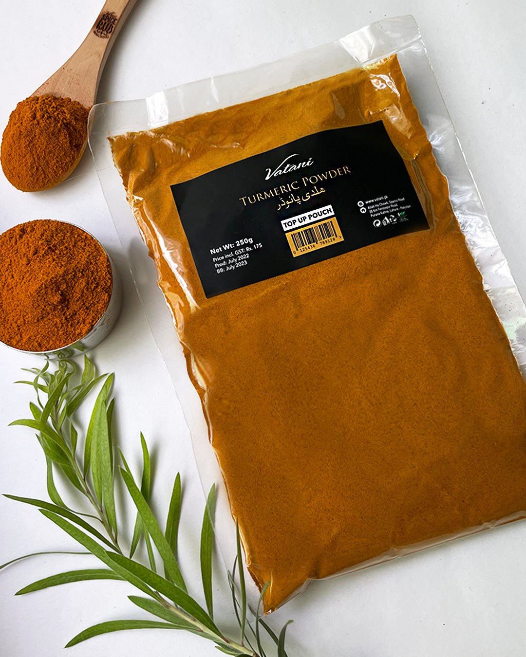 Vatani Turmeric Powder Top Up Pouch