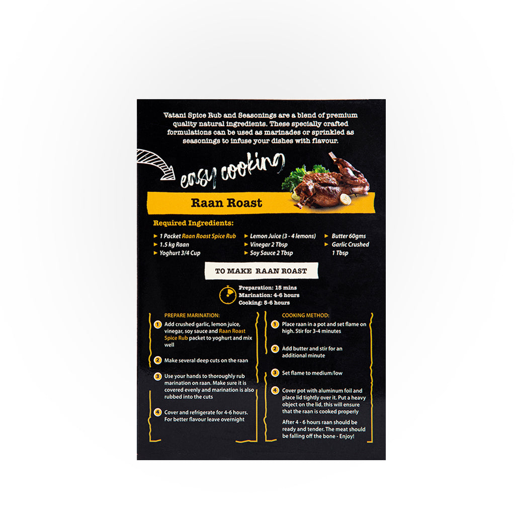 Vatani Spice Rub Raan Roast Box How to Cook