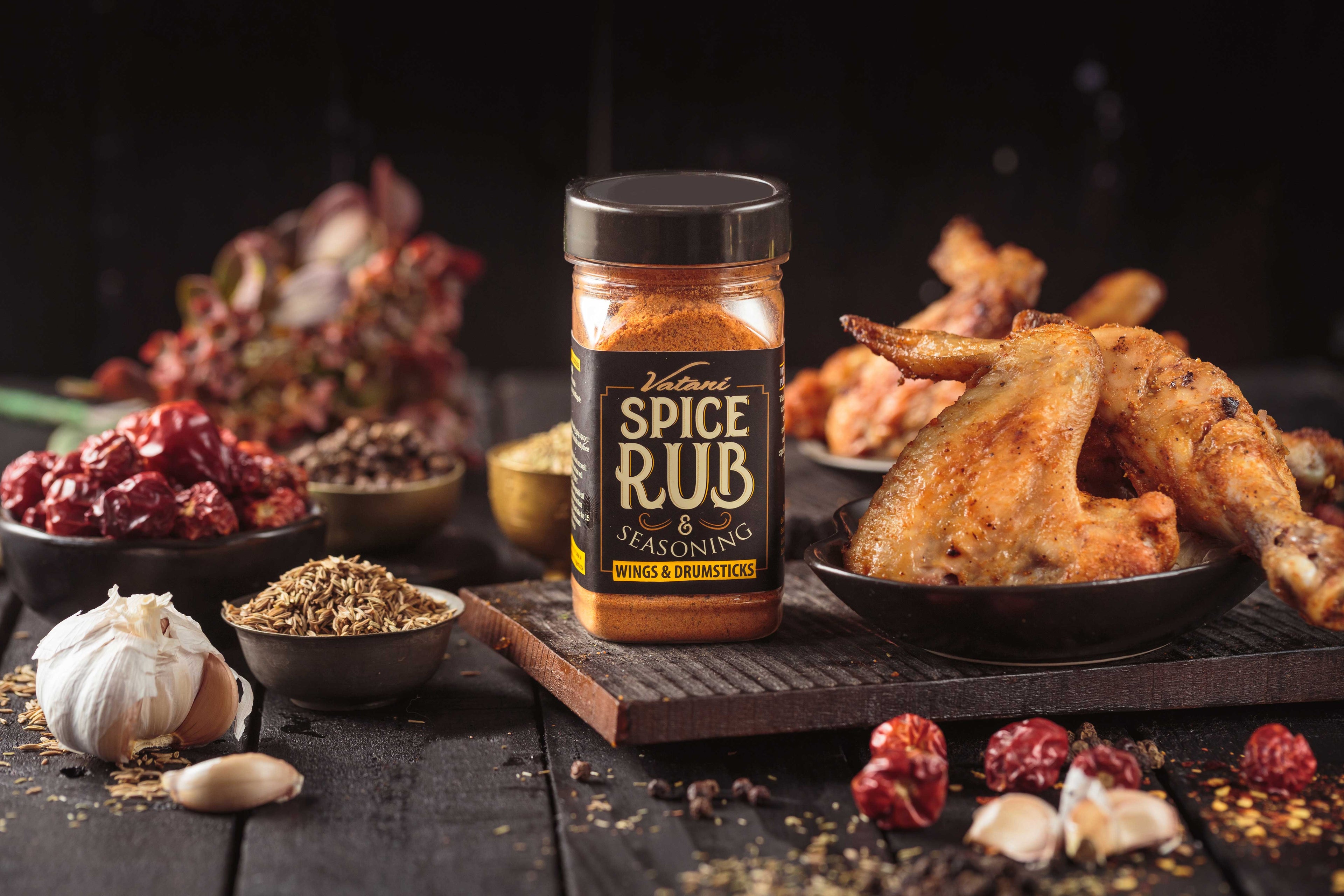 Vatani Spice Rub Wings & Drumsticks