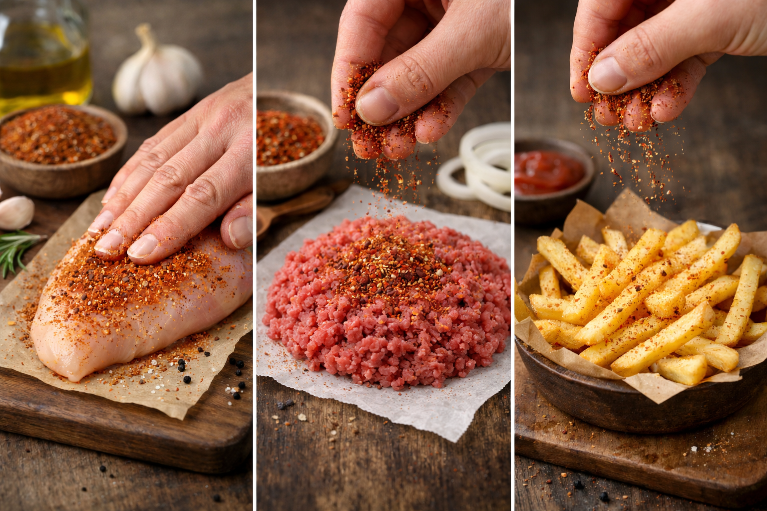 Spice Rub Application